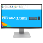 Aplikasi Kasir Toko di Laptop