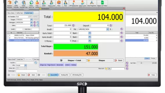 Aplikasi Kasir Toko Offline