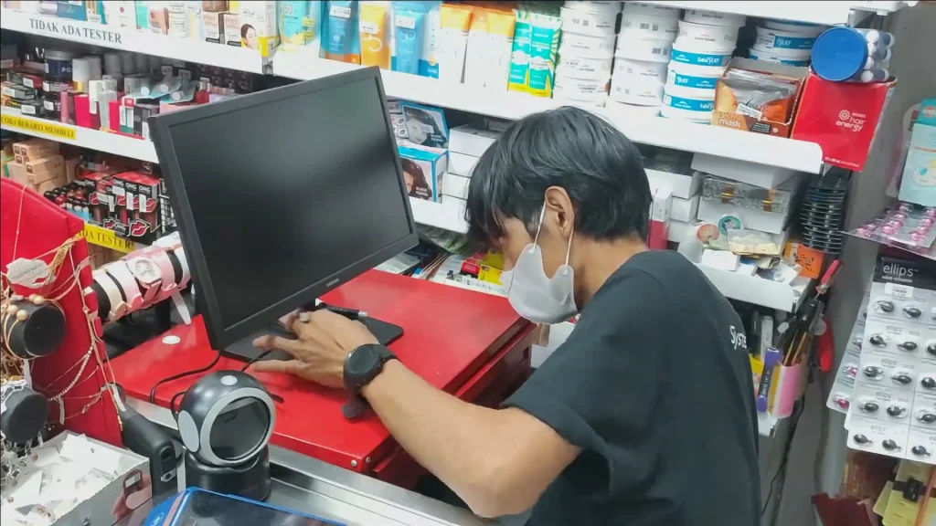 komputer pelatihan aplikasi kasir