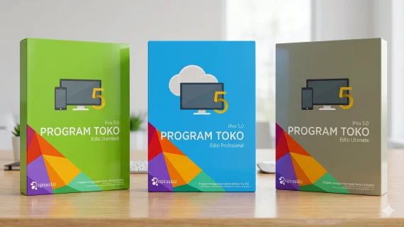 Perbandingan Harga & Fitur IPOS 5 Standar, Profesional, Ultimate