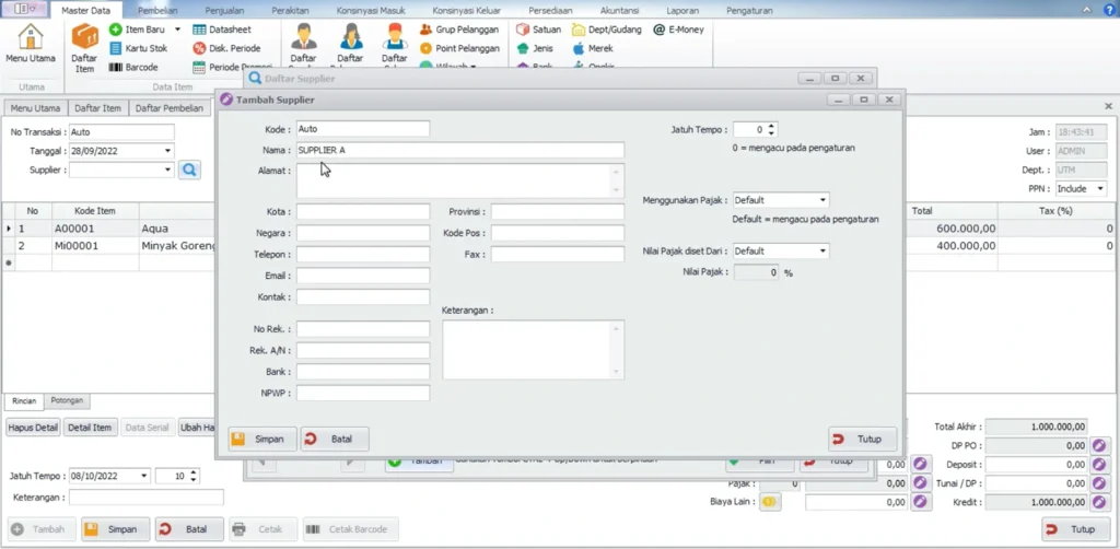 aplikasi IPOS toko sembako