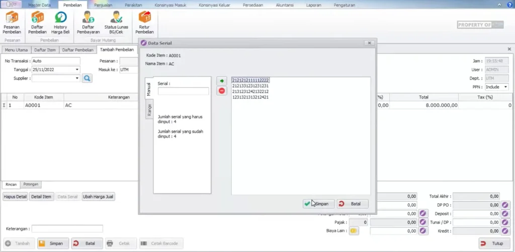 aplikasi IPOS toko elektronik