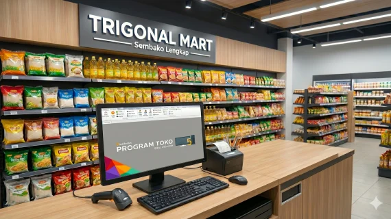 Contoh Laporan Penjualan Bulanan Minimarket