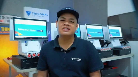 Kasir Toko Portable PC Touchscreen