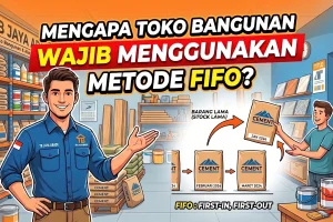 Mengapa Toko Bangunan Wajib Menggunakan Metode FIFO?