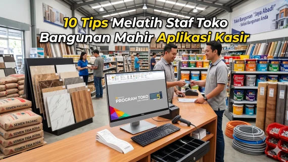 10 Tips Melatih Staf Toko Bangunan Mahir Aplikasi Kasir
